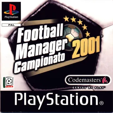 Football Manager Campionato 2001 (IT) box cover front